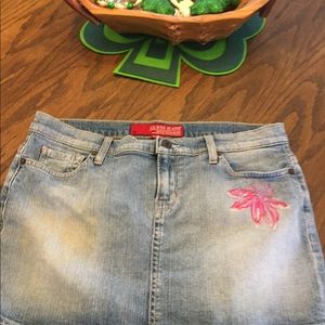 Guess denim mini skirt